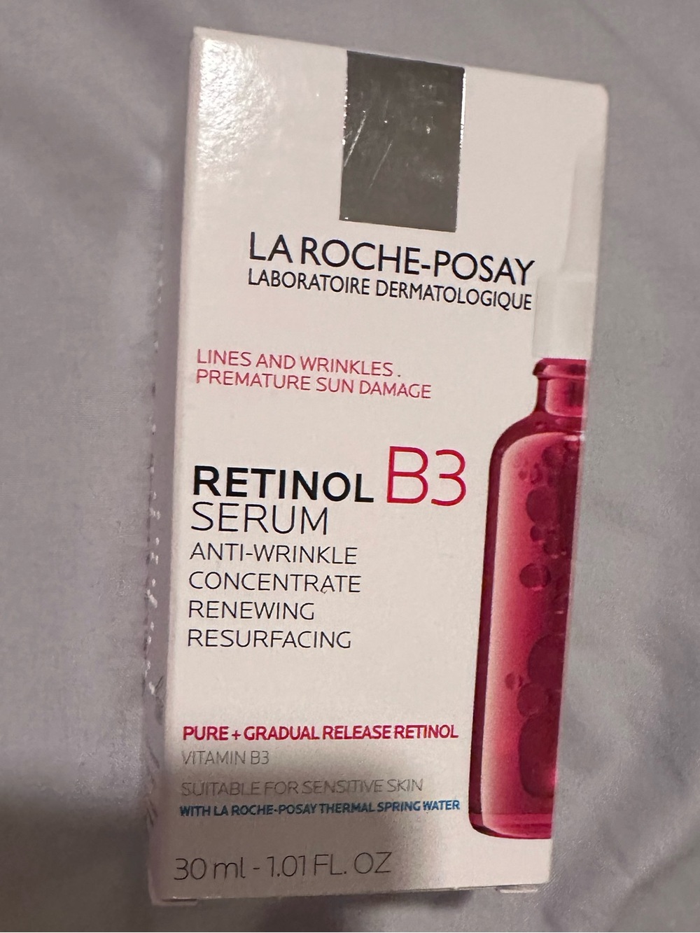 La Roche-Posay NWT Retinol B3 Anti-Aging Face Serum 30mL / 1.01oz